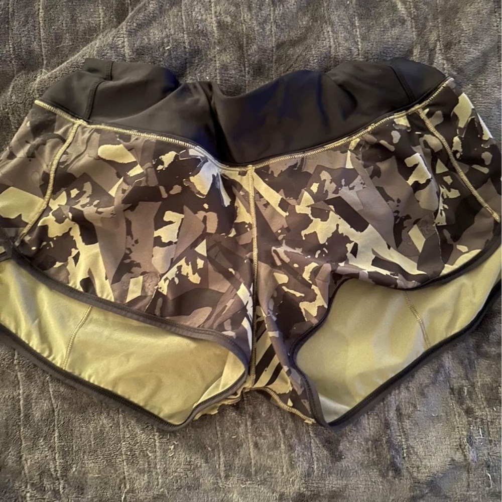 Lululemon camo shorts